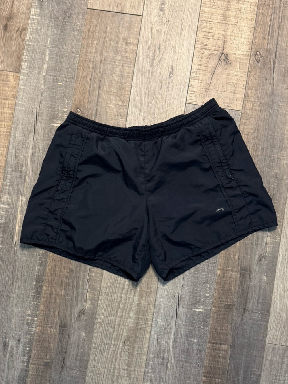 Black Athletic Running Shorts